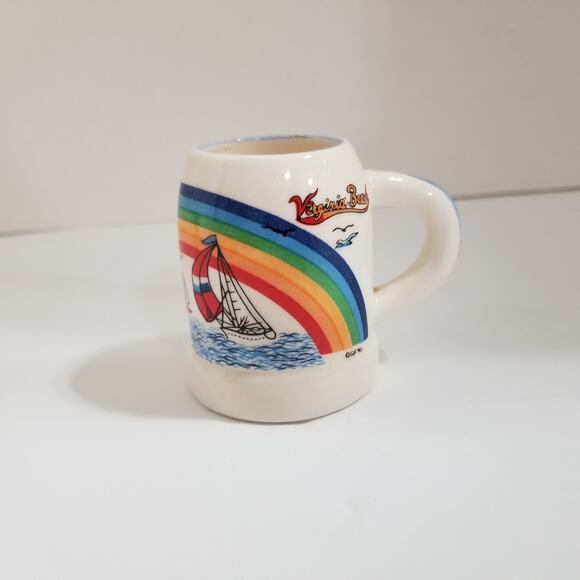 Vintage mini mug Virginia Beach two inches tall - Picture 5 of 9